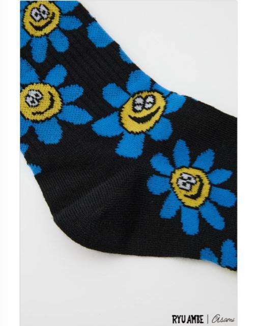 ロデオクラウンズ★ Ryu Ambe ソックス(黒) < ブランド ロデオクラウンズ★ Ryu Ambe ソックス(黒) < ブランドの