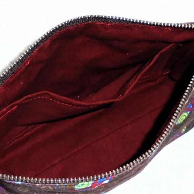 【21p幅】◆ヒスミニ◆HYSTERIC GLAMOUR◆モノグラム×モノグラム茶地◆ファスナーポーチ < 女性ファッション 【21p幅】◆ヒスミニ◆HYSTERIC GLAMOUR◆モノグラム×モノグラム茶地◆ファスナーポーチ < 女性ファッションの