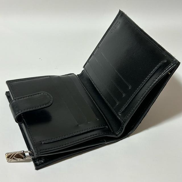 美品 FURLA フルラ キャンバス 二つ折り 財布 メンズ レディース < ブランド  美品 FURLA フルラ キャンバス 二つ折り 財布 メンズ レディース < ブランドの