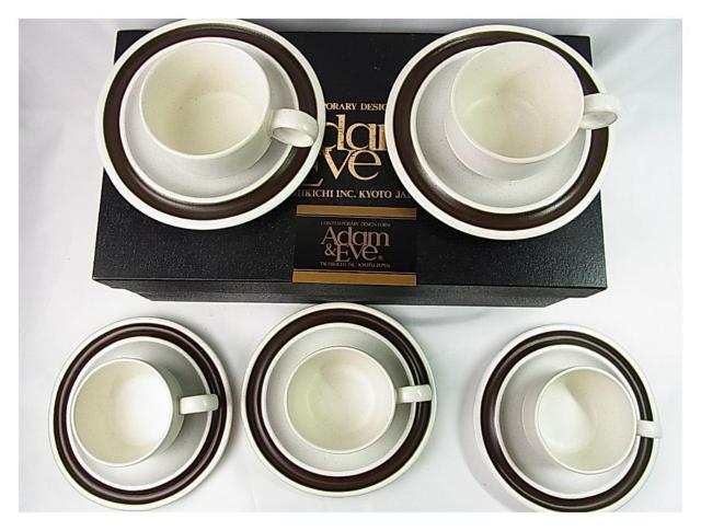 正規未使用アダムアンドイヴAdam & Eve byたち吉TACHIKICHIカップ&ソーサー 5客セットボンドシリーズ < インテリア/ライフ 正規未使用アダムアンドイヴAdam & Eve byたち吉TACHIKICHIカップ&ソーサー 5客セットボンドシリーズ < インテリア/ライフの