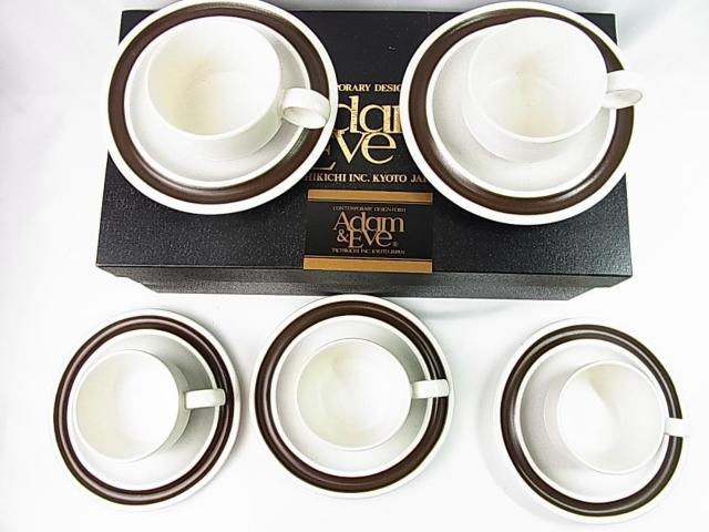 正規未使用アダムアンドイヴAdam & Eve byたち吉TACHIKICHIカップ&ソーサー 5客セットボンドシリーズ < インテリア/ライフ 正規未使用アダムアンドイヴAdam & Eve byたち吉TACHIKICHIカップ&ソーサー 5客セットボンドシリーズ < インテリア/ライフの