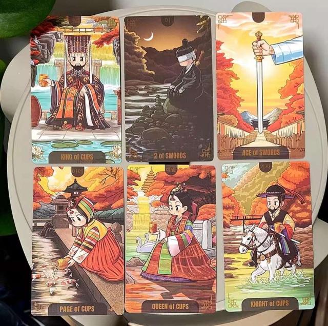 Korenji 韓国デザイン タロットカード 78枚 フルデッキ < 本/雑誌 Korenji 韓国デザイン タロットカード 78枚 フルデッキ < 本/雑誌の