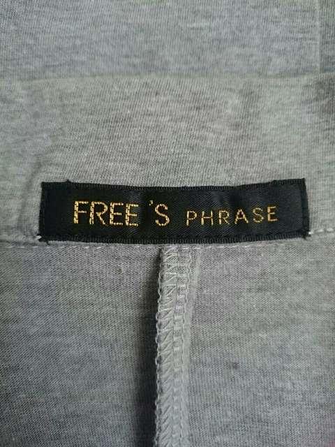 FREE'S PHRASE/フリーズフレーズ☆ジャケット風カーディガン★長め丈☆ < ブランド FREE'S PHRASE/フリーズフレーズ☆ジャケット風カーディガン★長め丈☆ < ブランドの