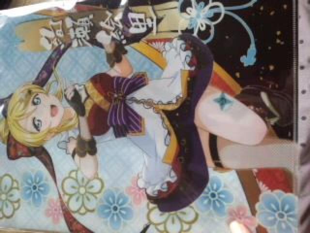 ラブライブ! 絢瀬絵里 クリアフォルダー < アニメ/コミック/キャラクター  ラブライブ! 絢瀬絵里 クリアフォルダー  < アニメ/コミック/キャラクターの