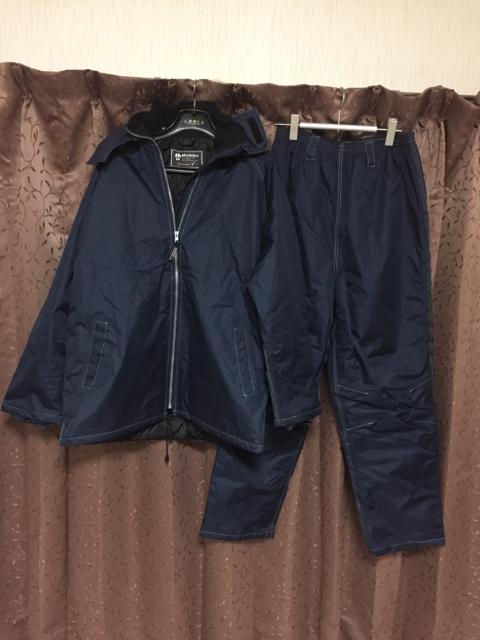 620.新品☆メンズ 防水防寒上下セット☆紺/ネイビー☆サイズ3 L < 男性ファッション  620.新品☆メンズ 防水防寒上下セット☆紺/ネイビー☆サイズ3 L  < 男性ファッションの