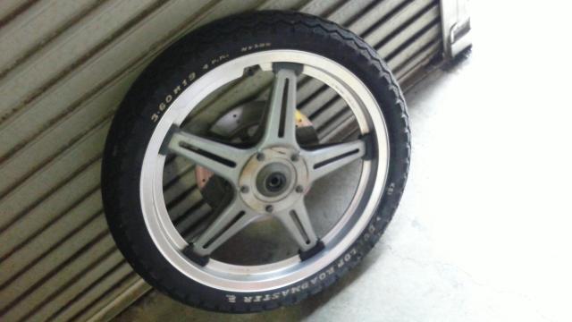 ホーク バブ フロントホイル バリヤマTT100 穴明きディスク < 自動車/バイク ホーク バブ フロントホイル バリヤマTT100 穴明きディスク < 自動車/バイク