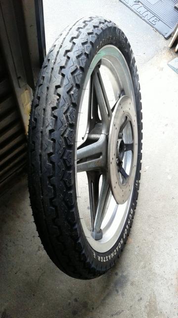 ホーク バブ フロントホイル バリヤマTT100 穴明きディスク < 自動車/バイク ホーク バブ フロントホイル バリヤマTT100 穴明きディスク < 自動車/バイク