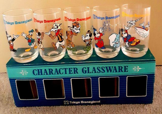 ディズニーランド グラス 5個セット 希少 レトロ ディズニー 東 < アニメ/コミック/キャラクター  ディズニーランド グラス 5個セット 希少 レトロ ディズニー 東  < アニメ/コミック/キャラクターの