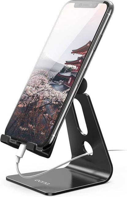 スマホスタンド スマホホルダー 角度調整可能, 充電スタンド 卓上: スマートフォン 横 縦 充電台, 安定 滑り止め アルミ製, < 家電/AV  スマホスタンド スマホホルダー 角度調整可能, 充電スタンド 卓上: スマートフォン 横 縦 充電台, 安定 滑り止め アルミ製,  < 家電/AVの