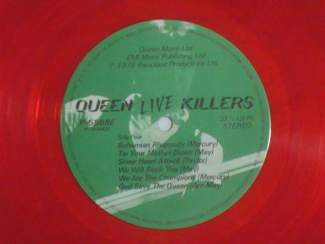 【カラーヴィニール】ライブ・キラーズ(LIVE KILLERS) / クイーン(QUEEN) 帯付2LP < CD/DVD/ビデオ  【カラーヴィニール】ライブ・キラーズ(LIVE KILLERS) / クイーン(QUEEN) 帯付2LP < CD/DVD/ビデオの