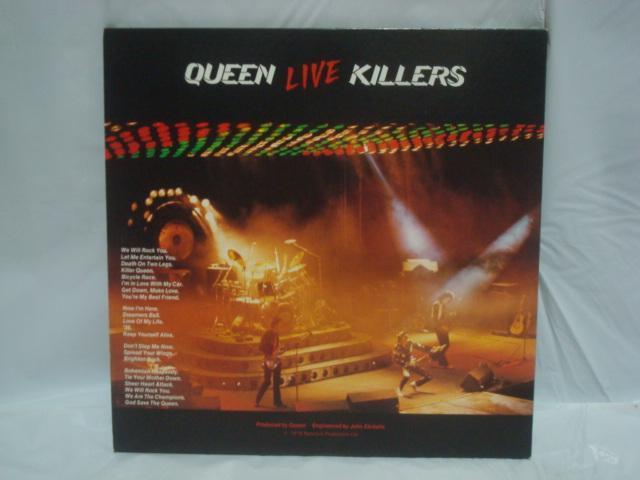 【カラーヴィニール】ライブ・キラーズ(LIVE KILLERS) / クイーン(QUEEN) 帯付2LP < CD/DVD/ビデオ  【カラーヴィニール】ライブ・キラーズ(LIVE KILLERS) / クイーン(QUEEN) 帯付2LP < CD/DVD/ビデオの