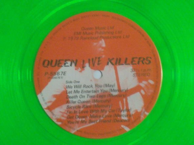 【カラーヴィニール】ライブ・キラーズ(LIVE KILLERS) / クイーン(QUEEN) 帯付2LP < CD/DVD/ビデオ  【カラーヴィニール】ライブ・キラーズ(LIVE KILLERS) / クイーン(QUEEN) 帯付2LP < CD/DVD/ビデオの