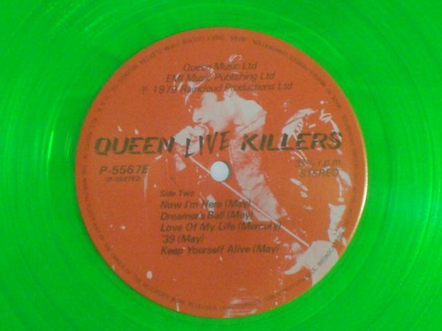 【カラーヴィニール】ライブ・キラーズ(LIVE KILLERS) / クイーン(QUEEN) 帯付2LP < CD/DVD/ビデオ  【カラーヴィニール】ライブ・キラーズ(LIVE KILLERS) / クイーン(QUEEN) 帯付2LP < CD/DVD/ビデオの