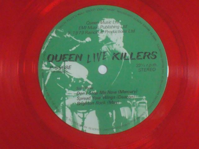 【カラーヴィニール】ライブ・キラーズ(LIVE KILLERS) / クイーン(QUEEN) 帯付2LP < CD/DVD/ビデオ  【カラーヴィニール】ライブ・キラーズ(LIVE KILLERS) / クイーン(QUEEN) 帯付2LP < CD/DVD/ビデオの