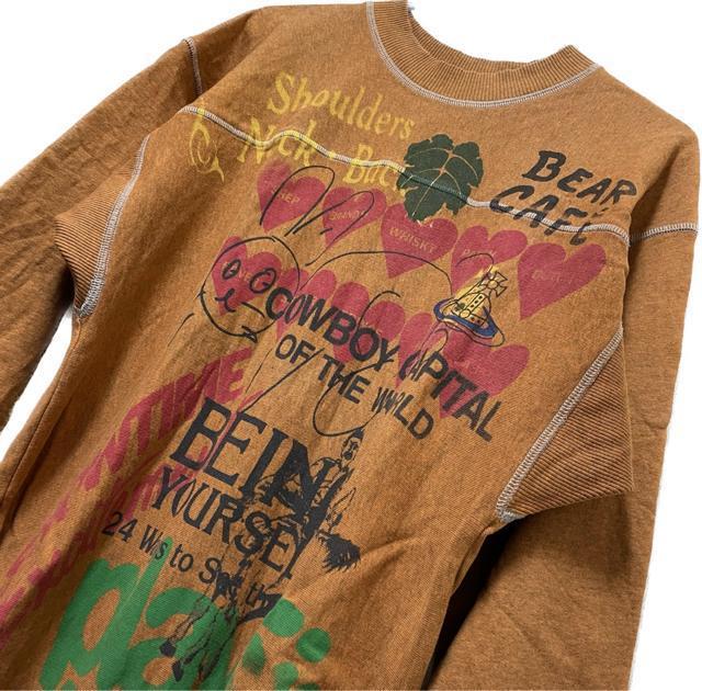 ヴィヴィアンウエストウッド 美品 SQUARE SWEATSHIRT トップス < 女性ファッション ヴィヴィアンウエストウッド 美品 SQUARE SWEATSHIRT トップス < 女性ファッションの