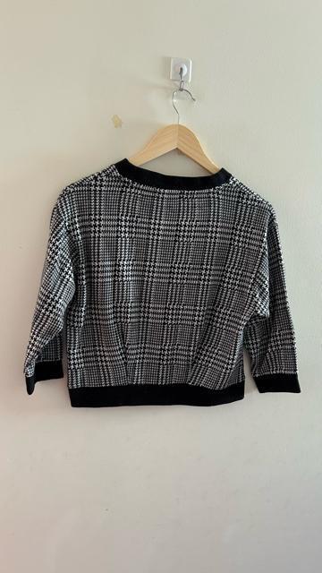 ローリーズファーム 千鳥 長袖ニット M < ブランド  ローリーズファーム 千鳥 長袖ニット M < ブランドの