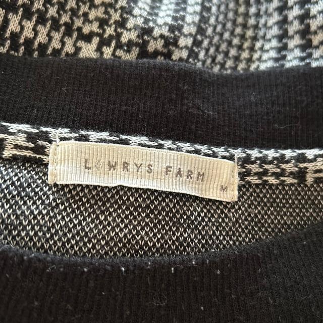 ローリーズファーム 千鳥 長袖ニット M < ブランド  ローリーズファーム 千鳥 長袖ニット M < ブランドの