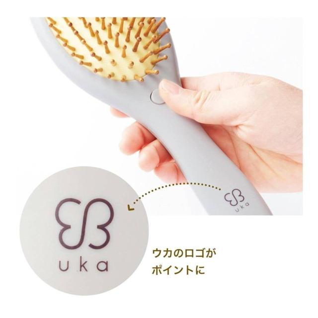 ウカuka電動パドルヘアブラシ/大人のおしゃれ手帖2022年4月号付録のみ < 家電/AV  ウカuka電動パドルヘアブラシ/大人のおしゃれ手帖2022年4月号付録のみ < 家電/AVの
