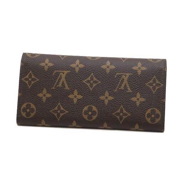 ◆ 本物 美品 ◆ LV ルイヴィトン モノグラム ポルトフォイユエミリー 2つ折り 長財布 赤系 財布 箱 人気 M60697 < ブランド  ◆ 本物 美品 ◆ LV ルイヴィトン モノグラム ポルトフォイユエミリー 2つ折り 長財布 赤系 財布 箱 人気 M60697 < ブランドの