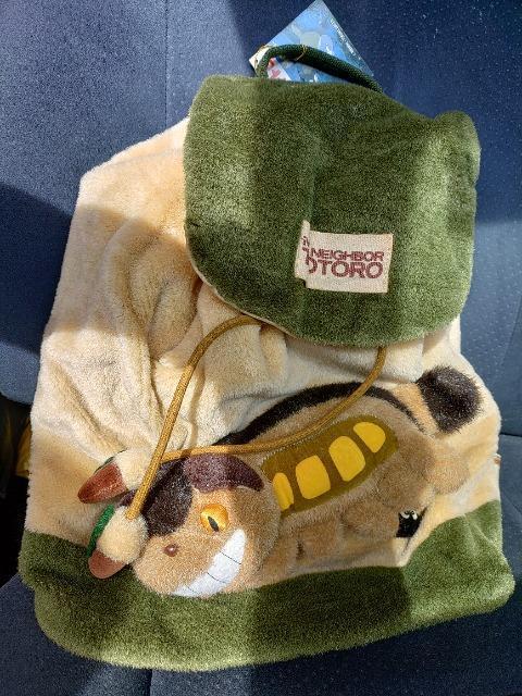 キッズバッグ リュック BEG となりのトトロ ネコバス ススワタリ スタジオジブリ ぬいぐるみ < キッズ/ベビー キッズバッグ リュック BEG となりのトトロ ネコバス ススワタリ スタジオジブリ ぬいぐるみ < キッズ/ベビーの