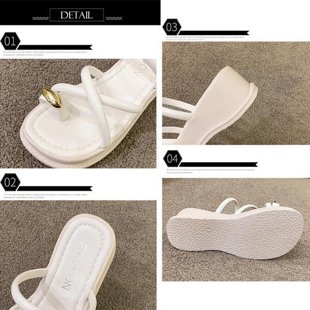 送料無料 新品 厚底 親指トングサンダル レディース美脚 < 女性ファッション  送料無料 新品 厚底 親指トングサンダル レディース美脚 < 女性ファッションの