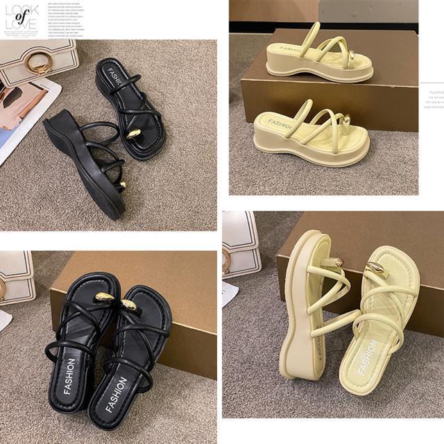 送料無料 新品 厚底 親指トングサンダル レディース美脚 < 女性ファッション  送料無料 新品 厚底 親指トングサンダル レディース美脚 < 女性ファッションの