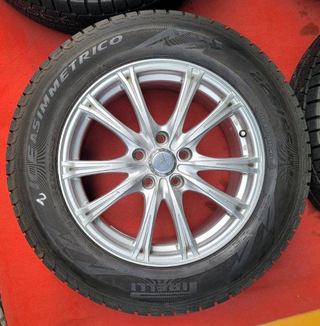 5ZIGEN リーガレス 17in 7J +45 PCD114.3冬用4本セット PIRELLI ICE ASIMMETRICO < 自動車/バイク 5ZIGEN リーガレス 17in 7J +45 PCD114.3冬用4本セット PIRELLI ICE ASIMMETRICO < 自動車/バイク