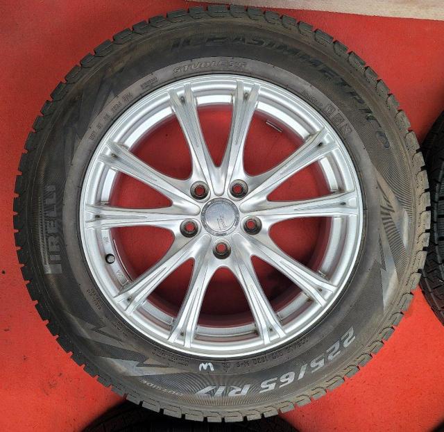 5ZIGEN リーガレス 17in 7J +45 PCD114.3冬用4本セット PIRELLI ICE ASIMMETRICO < 自動車/バイク 5ZIGEN リーガレス 17in 7J +45 PCD114.3冬用4本セット PIRELLI ICE ASIMMETRICO < 自動車/バイク