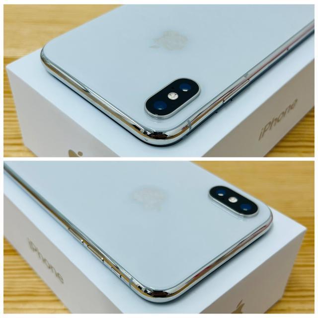 B 100% iPhone X 64 GB SIMt[ Vo[ {  Ɠd/AV 