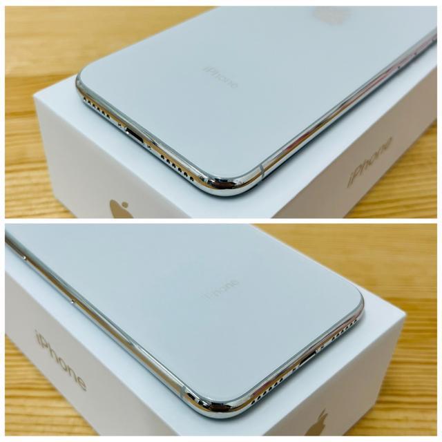 B 100% iPhone X 64 GB SIMt[ Vo[ {  Ɠd/AV 