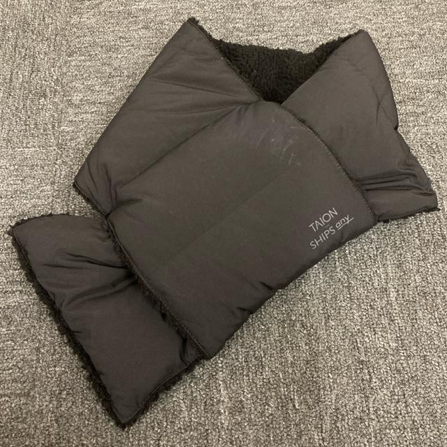 即決 TAION SHIPS any マフラー ブラック < 男性ファッション  即決 TAION SHIPS any マフラー ブラック  < 男性ファッションの