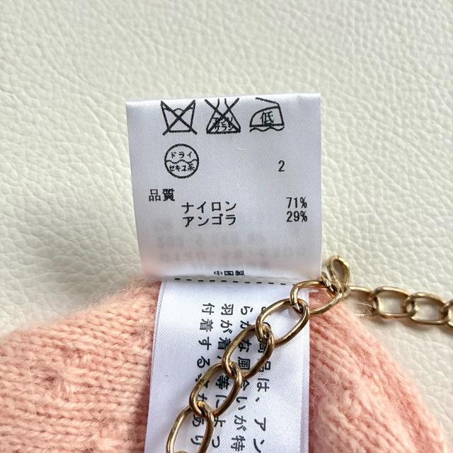 ◆未使用級◆any sis◆アンゴラ混ビジューボタンカーディガン◆ふわふわ◆M < ブランド ◆未使用級◆any sis◆アンゴラ混ビジューボタンカーディガン◆ふわふわ◆M < ブランドの