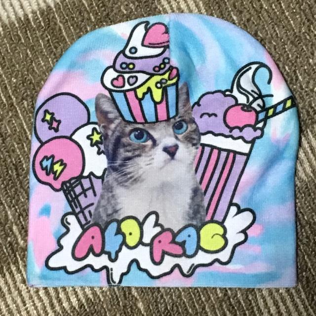 ACDCRAG・スイーツ柄&猫プリントビーニー帽子 < ブランド ACDCRAG・スイーツ柄&猫プリントビーニー帽子 < ブランドの