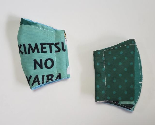 【限定 XS26涼 鬼滅の刃 2枚set(*^^*)ハンドメイド 夏用 < 女性ファッション  【限定 XS26涼 鬼滅の刃 2枚set(*^^*)ハンドメイド 夏用 < 女性ファッションの