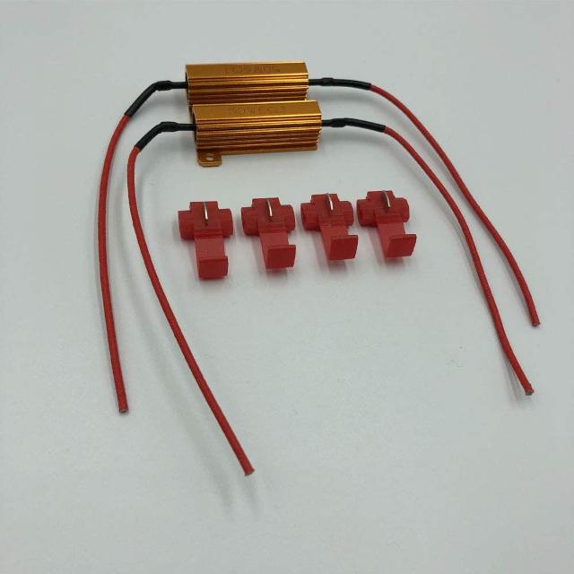 24V用 50W27Ω ハイフラ防止抵抗  2個セット < 自動車/バイク 24V用 50W27Ω ハイフラ防止抵抗  2個セット < 自動車/バイク