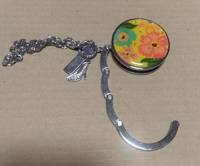 バッグハンガー チェーン付き キーチェーンとしても < 女性ファッション  バッグハンガー チェーン付き キーチェーンとしても < 女性ファッションの