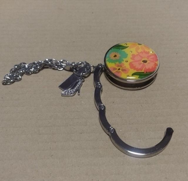 バッグハンガー チェーン付き キーチェーンとしても < 女性ファッション  バッグハンガー チェーン付き キーチェーンとしても < 女性ファッションの