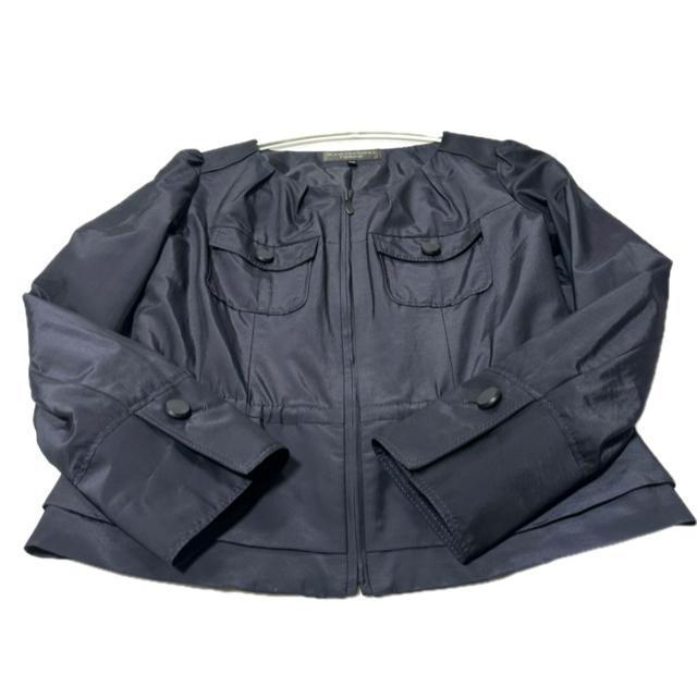 美品 BODY DRESSING Deluxe ノーカラー ジャケット 36 < ブランド  美品 BODY DRESSING Deluxe ノーカラー ジャケット 36 < ブランドの
