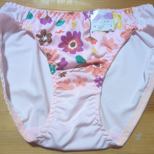 新品衣類 ピンク花柄ショーツL < 女性ファッション  新品衣類 ピンク花柄ショーツL  < 女性ファッションの