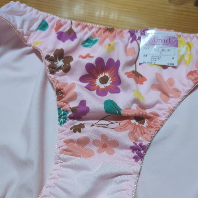 新品衣類 ピンク花柄ショーツL < 女性ファッション  新品衣類 ピンク花柄ショーツL < 女性ファッションの