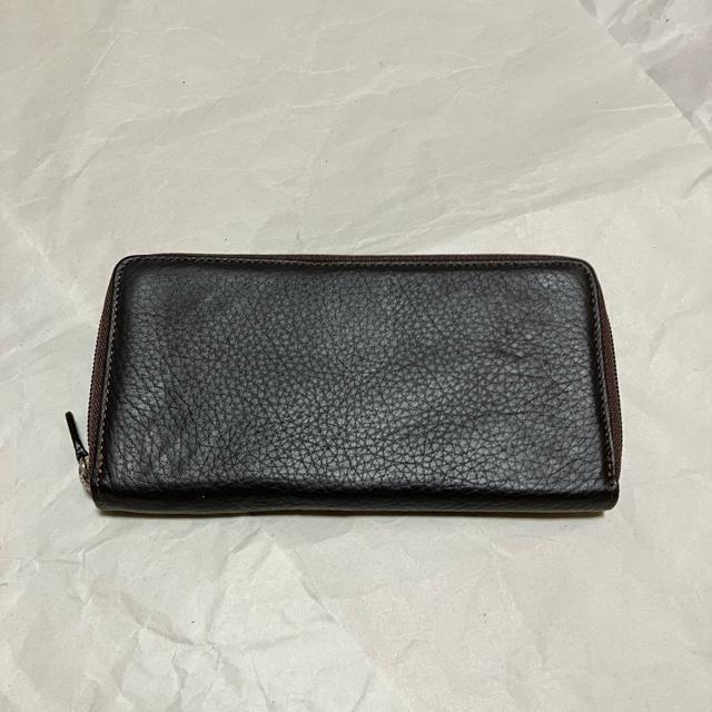 A【ノーブランド扱い】【鹿革】 本革 / ラウンドファスナー 長財布 < 女性ファッション A【ノーブランド扱い】【鹿革】 本革 / ラウンドファスナー 長財布 < 女性ファッションの