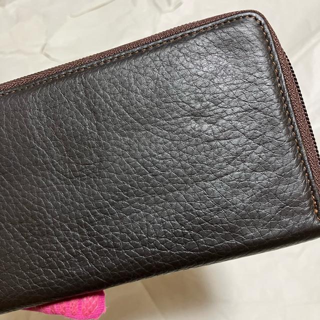 A【ノーブランド扱い】【鹿革】 本革 / ラウンドファスナー 長財布 < 女性ファッション A【ノーブランド扱い】【鹿革】 本革 / ラウンドファスナー 長財布 < 女性ファッションの