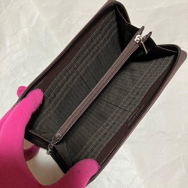 A【ノーブランド扱い】【鹿革】 本革 / ラウンドファスナー 長財布 < 女性ファッション A【ノーブランド扱い】【鹿革】 本革 / ラウンドファスナー 長財布 < 女性ファッションの