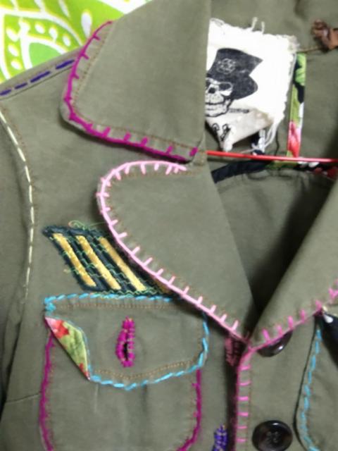 アメリカ・USA*ミリタリーリメイク刺繍ジャケット・古着&ヴィンテージ・ロキエ・archi・ジャンティーク・ゴルチェ* < 女性ファッション アメリカ・USA*ミリタリーリメイク刺繍ジャケット・古着&ヴィンテージ・ロキエ・archi・ジャンティーク・ゴルチェ* < 女性ファッションの