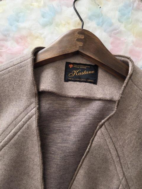 Kastaneコート★ドルマンステッチのパイピングコート < ブランド Kastaneコート★ドルマンステッチのパイピングコート < ブランドの