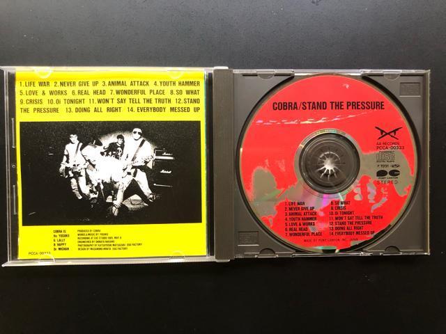 COBRA/STAND THE PRESSURE < CD/DVD/ビデオ COBRA/STAND THE PRESSURE < CD/DVD/ビデオの