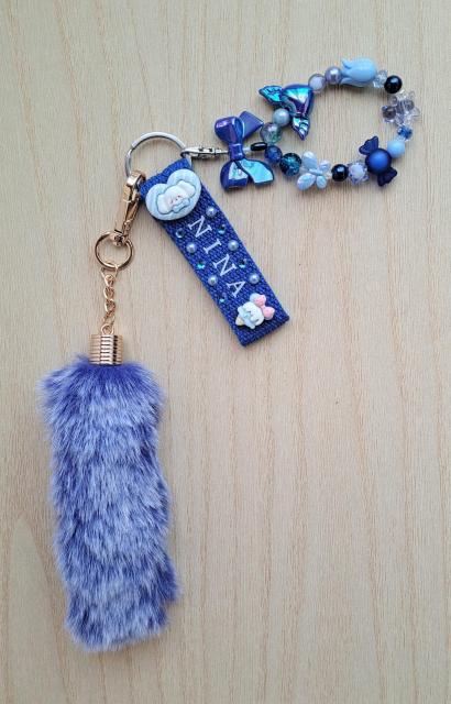 NiziU NINA ニナ キーホルダー ブルー < タレントグッズ NiziU NINA ニナ キーホルダー ブルー < タレントグッズの