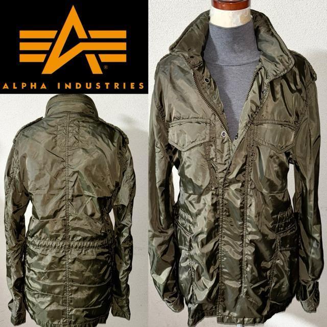 ALPHA �A���t�@ �艿3���~�� M-65 �~���^���[ �W���P�b�g L ���K �A���J�W ���[�N �~���^���[ �X�g���[�g �t���C�g  �� �u�����h�� 