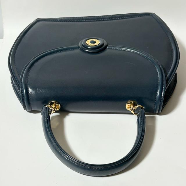 Tiffany & Co. ���B���e�[�W �`�F�[�� �V�����_�[ 2WAY �n���h�o�b�O �l�C�r�[ �S�[���h���� �� �u�����h�� 