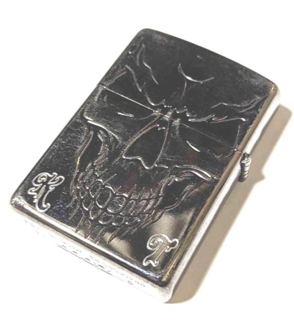 Zippo �@���ʁ@�h�N���E�f�U�C���@�W�b�|�E���C�^�[�@�K�C�R�c�A�X�J���A�� �� �j���t�@�b�V������ 